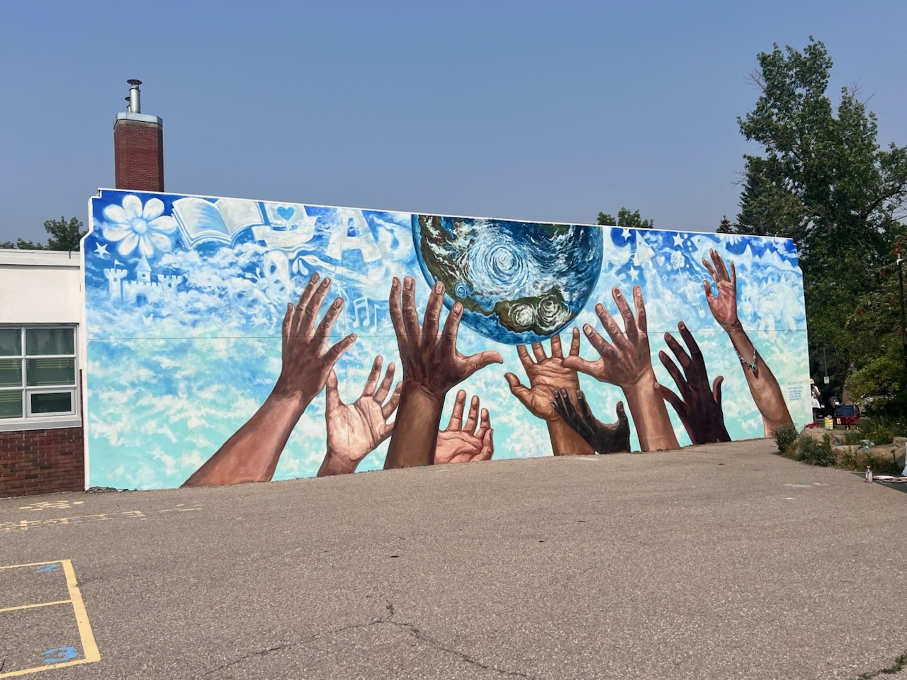 Alexander Ferguson Mural Restoration After